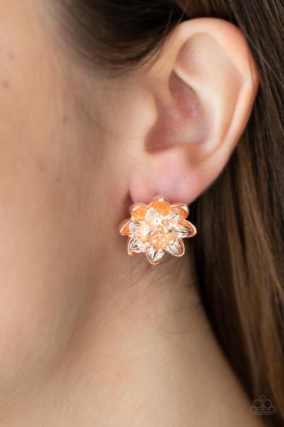 ​Water Lily Love - Rose Gold